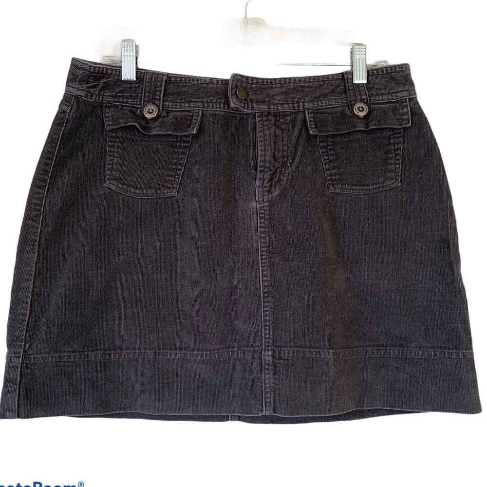Patagonia Corduroy Grey Skirt Size 10 - Picture 2 of 10